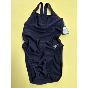 Speedo Pro LT One Piece Competitive Swimsuit Black Size 30